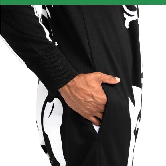 Tipsy Elves Skeleton Jumpsuit size small - Picture 7 of 14